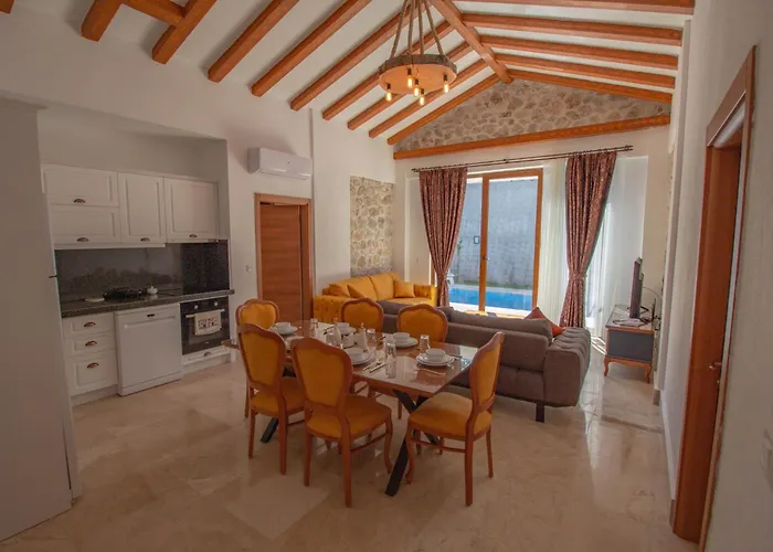 Patara Infinity 3+1 Villa, Oezel Havuzlu,