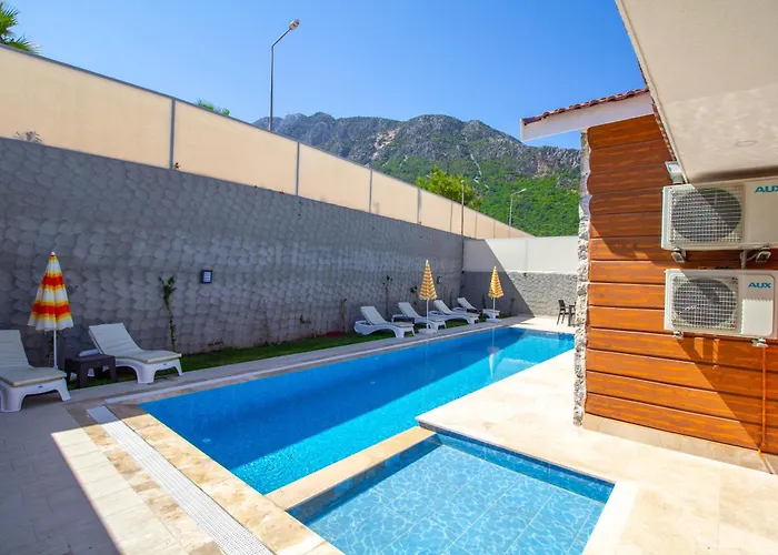 Villa Patara Infinity 3+1 Villa, Oezel Havuzlu, *